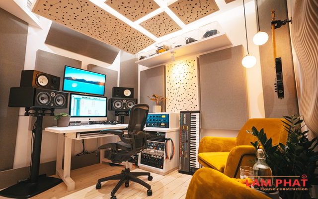 cách âm phòng thu studio