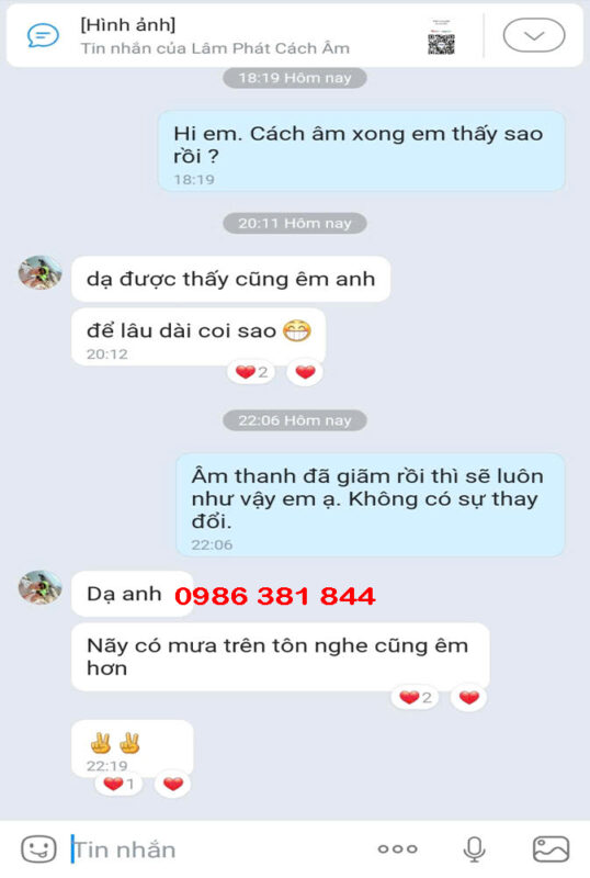 khach danh gia hieu qua dan cach am cua tan phu tphcm