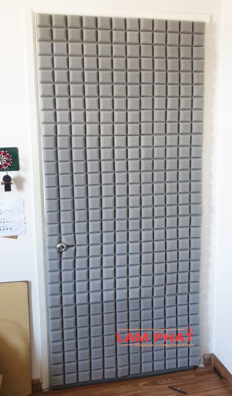 dán xốp cách âm phòng ngủ