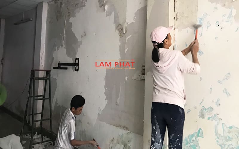 giá thi công sơn nước trong nhà